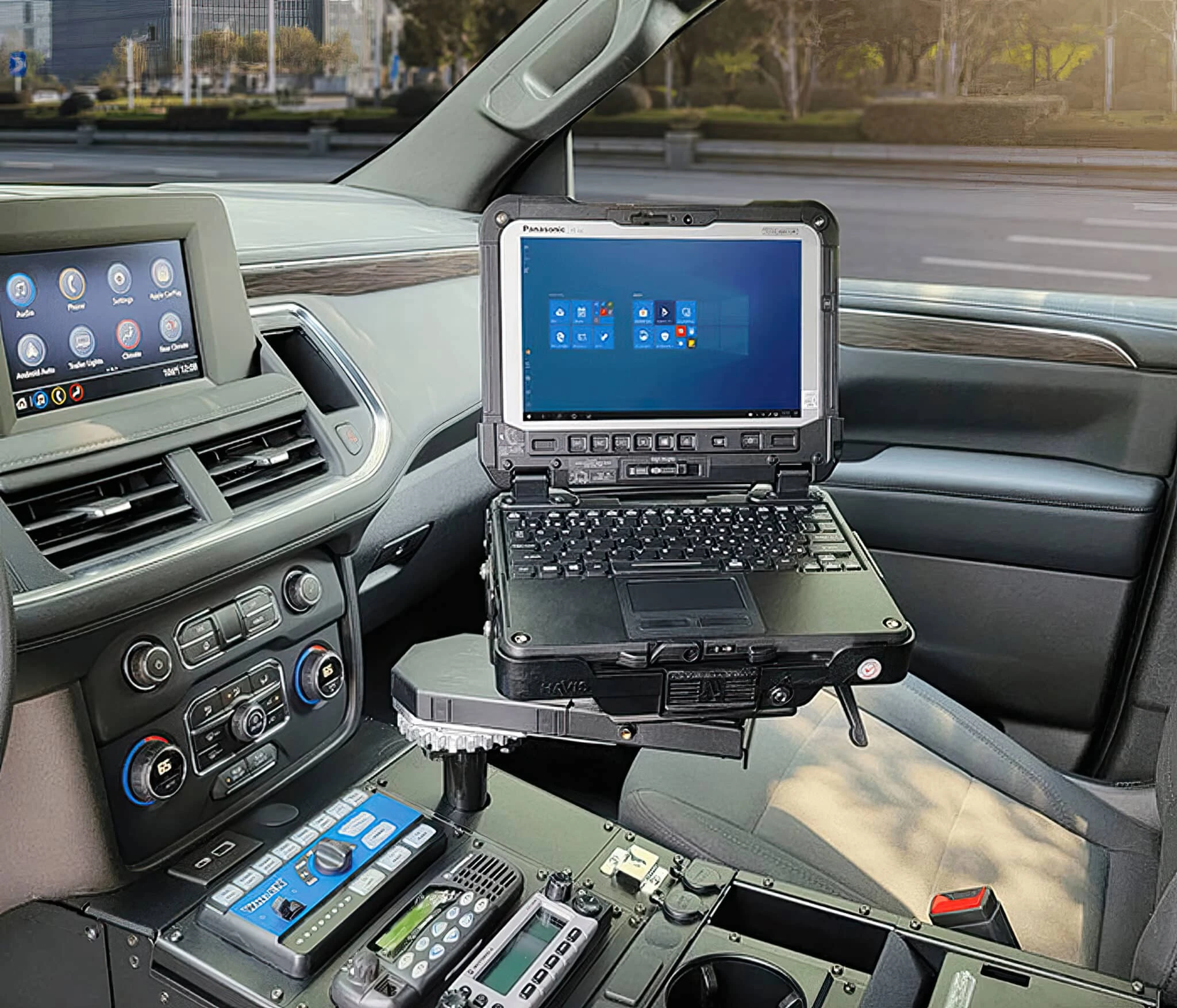 Havis Fahrzeughalter für das Panasonic TOUGHBOOK G2